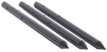 Acorn International Anchor Stake Nail Round 3/4x30in Black Alloy Steel