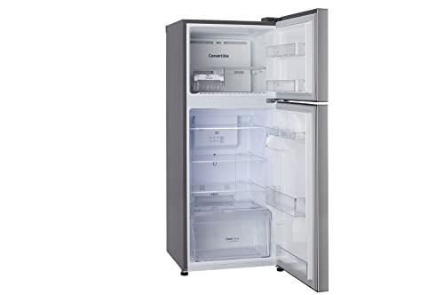 Image of LG 260 Litres 2 Star Double Door Frost Free Refrigerator (GL-S292SPZY, Shiny Steel)