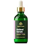 Tree of Life Retinol Serum for Face, Hydrating Retinol Facial Serum with Hyaluronic Acid for Aging Skin, Lightweight Skin Care for Smoother Texture & Fine Lines, 2 fl oz