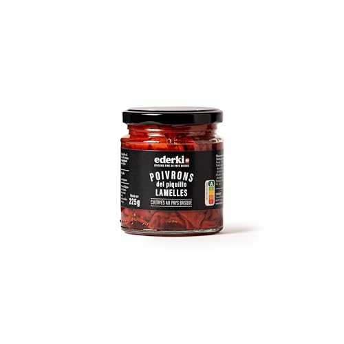 EDERKI - EDERKI - Poivrons del piquillo en lamelles 225g