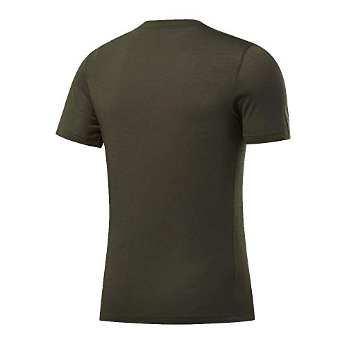 Reebok RC Crossfit Read tee Camiseta, Hombre, popgrn, XL
