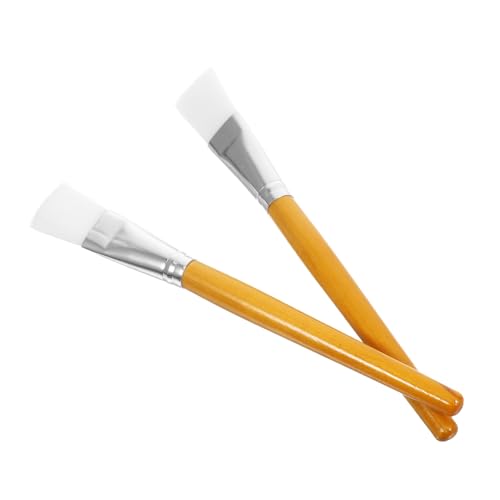 OSOLADY Facial Mask Kit Skin Care Set 2pcs Face Mask Brush Applicator Brush Easy to Clean Reusable Random