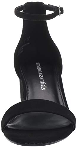 Amazon Essentials Women's Nola Heeled Sandal, Black, 7 B US - Image 4