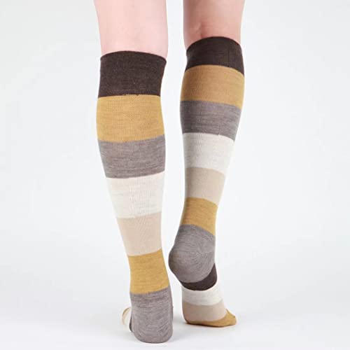 Image of ja vie Women & Men Comfy 75% Merino Wool Compression Socks 15-20mmHg Extra Soft