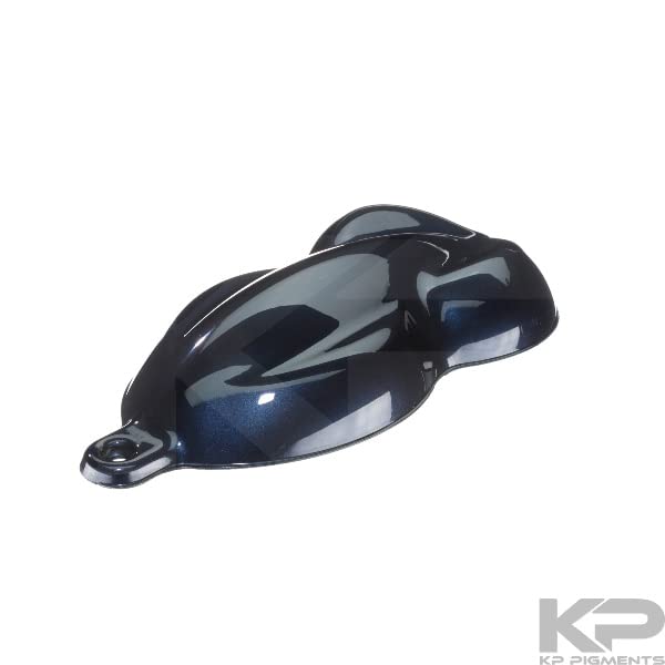 KP Pigments Steel Blue Pearlescent 100% Pure Fine Mica Powder - Naturally Pigmented Multipurpose DIY Arts and Crafts, Dye, Soap Making, Cosmetics, Epoxy Resin, Paint, and More! 1 Kg