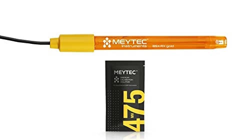 ORP Elektrode Gold - Genaue Ersatzelektrode ORP für Schwimmbad- mit Pufferlösung Redox 475mV