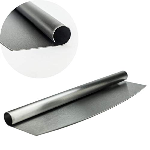 HUJI Stainless Steel Pizza Cutter - 14 inch Rocker Style (1 Pack) - Thumbnail 7