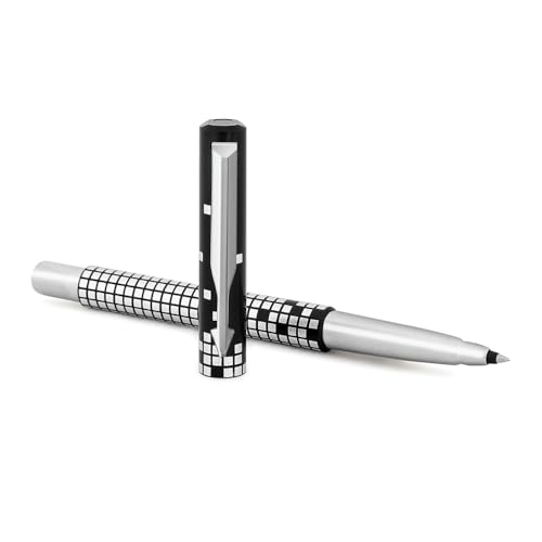 Parker Gift Set - (Parker Vector Special Edition Chrome Trim Roller Ball Pen With Parker Keychain) |1 Pen + 1 Key Chain| Gift Set | Unique Gifts For Entrepreneurs | Gift For Employees (Image - 3)