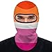 Versatile LGBT Pride Flag Lesbian Fashion Balaclava for Summer, Adults Breathable Face Mask Scarf, Elastic Head Cover Neck Gaiter for Climbing, Ski