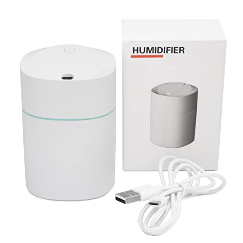 Portable Mini Humidifier And Aromatherapy Essential Oil Diffuser - 250Ml Small Usb Personal Humidifier For Car, Rv, Bedroom, Office, Home - Colorful Light, Auto Shut-Off, 2 Mist Modes, Whisper Quiet #TOP21