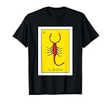 El Alacran Lottery Gift The Scorpion Card Mexican Lottery Premium T-Shirt