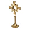Sudbury Brass Monstrance with Rays Catholic Church Supplies, 15 1/4 Inch #1