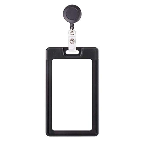 Porte-badge rétractable doré à motif floral classique premium