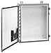 Hoffman A302424LP Wall-Mount Enclosure, NEMA 12/13, Steel, 30.00" x 24.00" x 24.00"