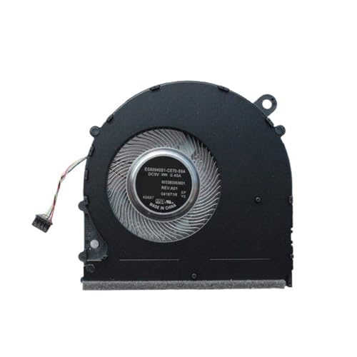 JJKSKV Ventilador De Refrigeración De CPU, Compatible con Xiaomi Mi, Notebook 15,6 Pro 2 GTX Edition TIMI TM1707 181501-AB EG50040S1-CE60/CE70-S9A, Piezas Más Frías(GPU Fan)