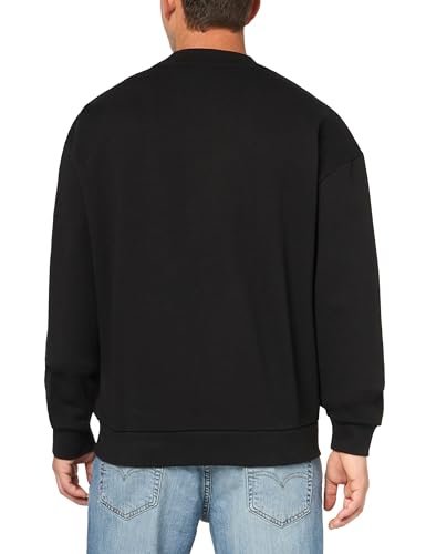 HUGO Men's Big Logo French Terry Sweatshirt2