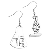 Pendientes llamativos: ideales tanto para ocasiones formales como informales, estos pendientes lucirán espectaculares para damas, pendientes de ciencia para mujeres