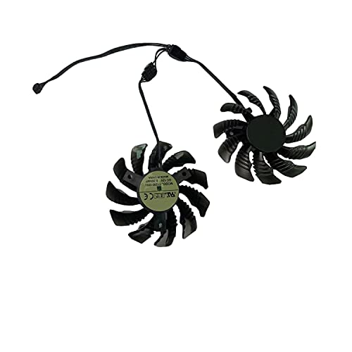 85mm 4Pin DC 12V Graphics Card Cooling Fan Replacement for Gigabyte GTX 1050 Ti GTX 1060 GTX 1070 G1 Gaming Cooler Fan (2pcs)