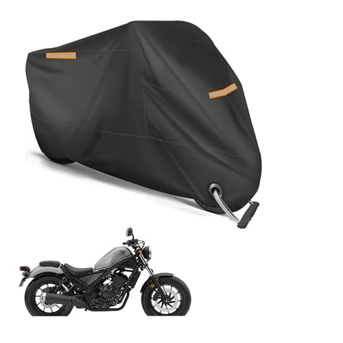 バイクカバー 適応ホンダ レブル250 ABS 専用 バイクボデ バイク用品 ィーカバー バイクカバー バイクガレージ バイクプロテクター 耐熱 防風 防水 防雪 防埃カバー 紫外線防止 盗難防止ロック穴 収納バッグ付き