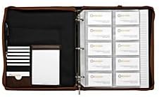 Rolodex Explorer Collection Business Card Book, 240-Card, Brown (22337)