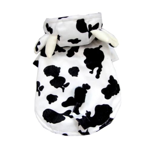 Disfraz para perro NUOBESTY estampado vaca XL