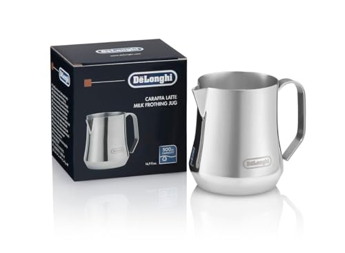 Comparison: Best Milk Frothing Pitcher 7 De'Longhi Milk Frothing Pitcher, Stainless Steel, 17 oz - DLSC069