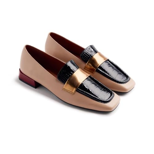 Gioseppo Mocasines Modelo Fridley Color Beig, Talla 39