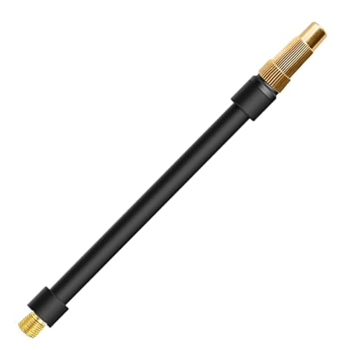 JOOTUEPO Adaptateur de Valve Schrader & Presta 2 en 1 avec Tuyau d'Extension, Adaptateur de Tuyau...