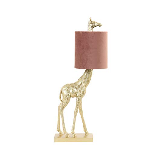 Lampe de table Girafe - Doré/rose Cover