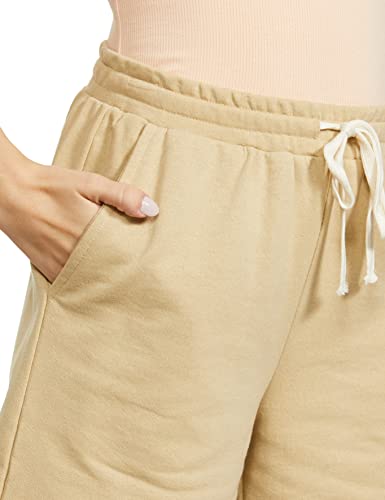 Image of YOI Women's Boyfriend Shorts (2022YOISS14 Beige X-Large)