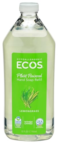 ECOS Hypoallergenic Hand Soap Lemongrass 32 Fl Oz