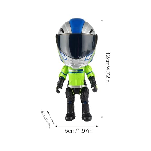 Figura de casco Transform Rider kit de modelo coleccionable para regalar 3