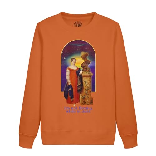 Sweatshirt enfant illustration vintage art surréaliste et lettrage humour