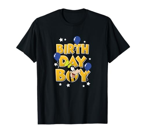 T-shirt Mickey & Friends tenue anniversaire garçon Goofy confortable
