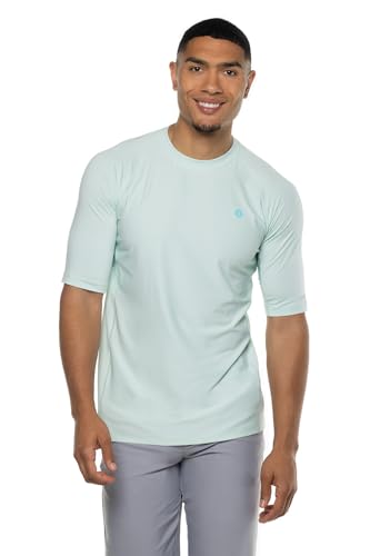 Men's Performance Short Sleeve Sun Shirt - UPF 50+ Sun Protection - Agility