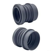 Trayneel Single Dose Silicone for Lagom Espresso Grinder Dose Control Pro Funnel Compatible with Lagom Coffee Grinder Bellow Cleaner 36.5g Grey(2pcs)