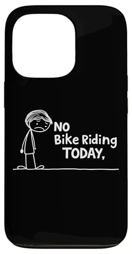 No Bike Ride Today �y�����T�C�N�����O���[���A �o�C�J�[�T�C�N���X�g���� �X�}�z�P�[�X iPhone 13 Pro �p
