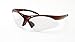 Diamondbacks Safety Glasses - Red Frame - Clear Lens - Polybag