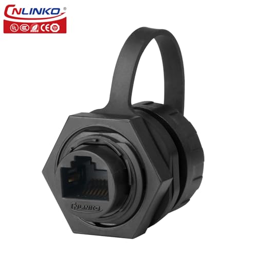 CNLINKO YM-20 Conector RJ45 Impermeable CAT6 miniatura 2