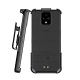 BELTRON Holster Case for Sonim XP Pro 5G, Heavy Duty Belt Clip Holder (AT&T FirstNet T-Mobile Verizon Sonim X800) Features: Secure Fit, Quick Release Latch, Durable Rotating Belt Clip