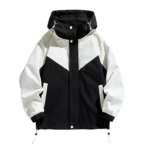 Chaqueta softshell funcional impermeable monocolor y ligera para entretiempo
