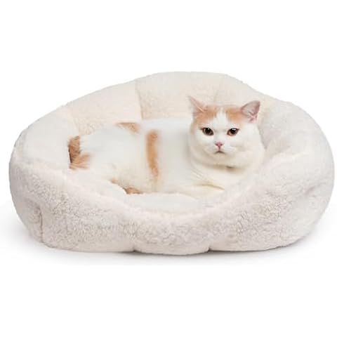 Hollypet Self-Warming Sherpa Fleece Dog Bed Cover