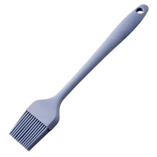Image of ikis Silicone Basting Pastry Brush - Heat Resistant BBQ Grill Barbecue Oil Brush for Cooking, Baking, and Grilling - Large, Non-Stick, Durable Kitchen Tool