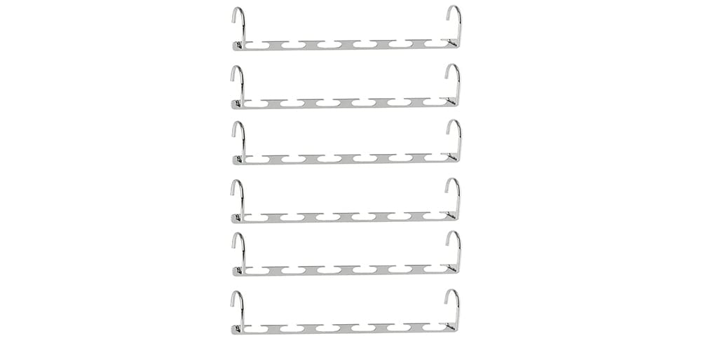 MY DREAMS Magic Hangers - Hangers for Clothes - Space Saving Wardrobe/Closet Hangers - Clothes Hanger/Organiser – For Shirts, T-Shirts, Coats and more (Pack of 6)