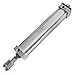 Baomain Pneumatic Air Cylinder SC 63 x 400 PT 3/8, Bore: 2-1/2 inch, Stroke: 16 inch, Screwed Piston Rod Dual Action with Foot Flange CY-63&CB-63