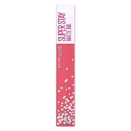 MAYBELLINE New York Super Stay Matte Ink Liquid Lipstick, Transfer Proof, Long Lasting, Limited Edition Birthday Bestie Cake Scented Shades, 0.17 Fl Oz
