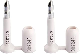 Plastic Container Seal with Serial Number, Effective Way to Confirm the Safety of Containers (Clipse Insurance Counter, Length 7.5cm, 2 Count) - by KaberMisr 2020