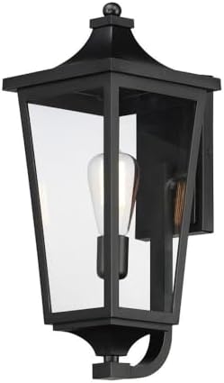 Maxim Lighting 40233CLBK Sutton Place VX - 1 Light Outdoor Wall Sconce-19 Inches Tall and 7.75 Inches Wide