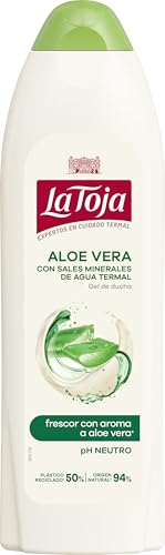 La Toja Gel Crema de Ducha Aloe Vera, Cuidado Óptimo para Todos, Piel Suave, Elástica y Tersa, 600 ml