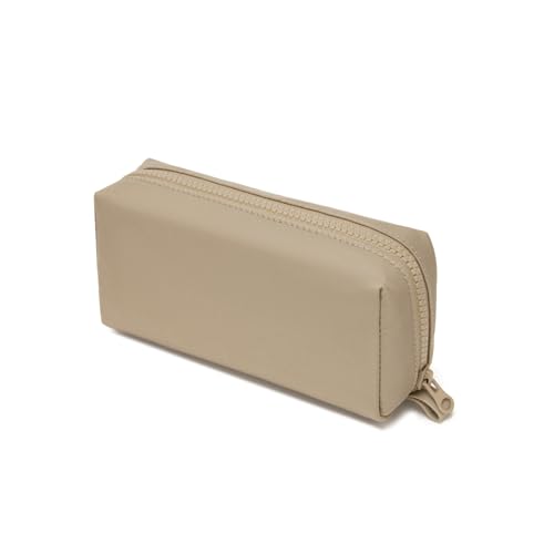 Image of Pencil Case Durable Oxford Pencil Pouch for Pens School Supplies (Khaki,Oxford)
